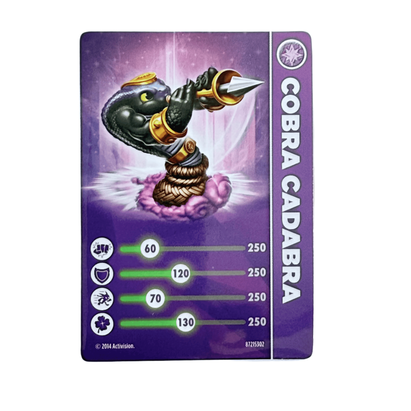 Cobra Cadabra (Series 1) (Stat Card)