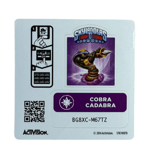 Cobra Cadabra (Series 1) (Sticker Sheet) - Nick Nack's Full Frontal Attack