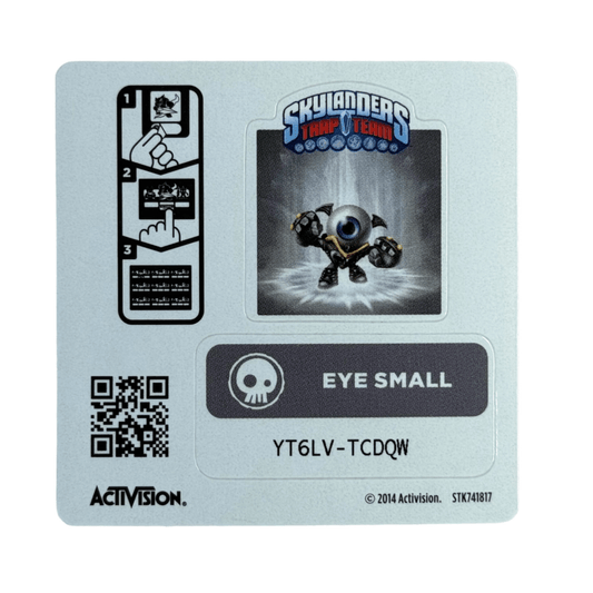 Eye Small (Mini) (Sticker Sheet) - Nick Nack's Full Frontal Attack