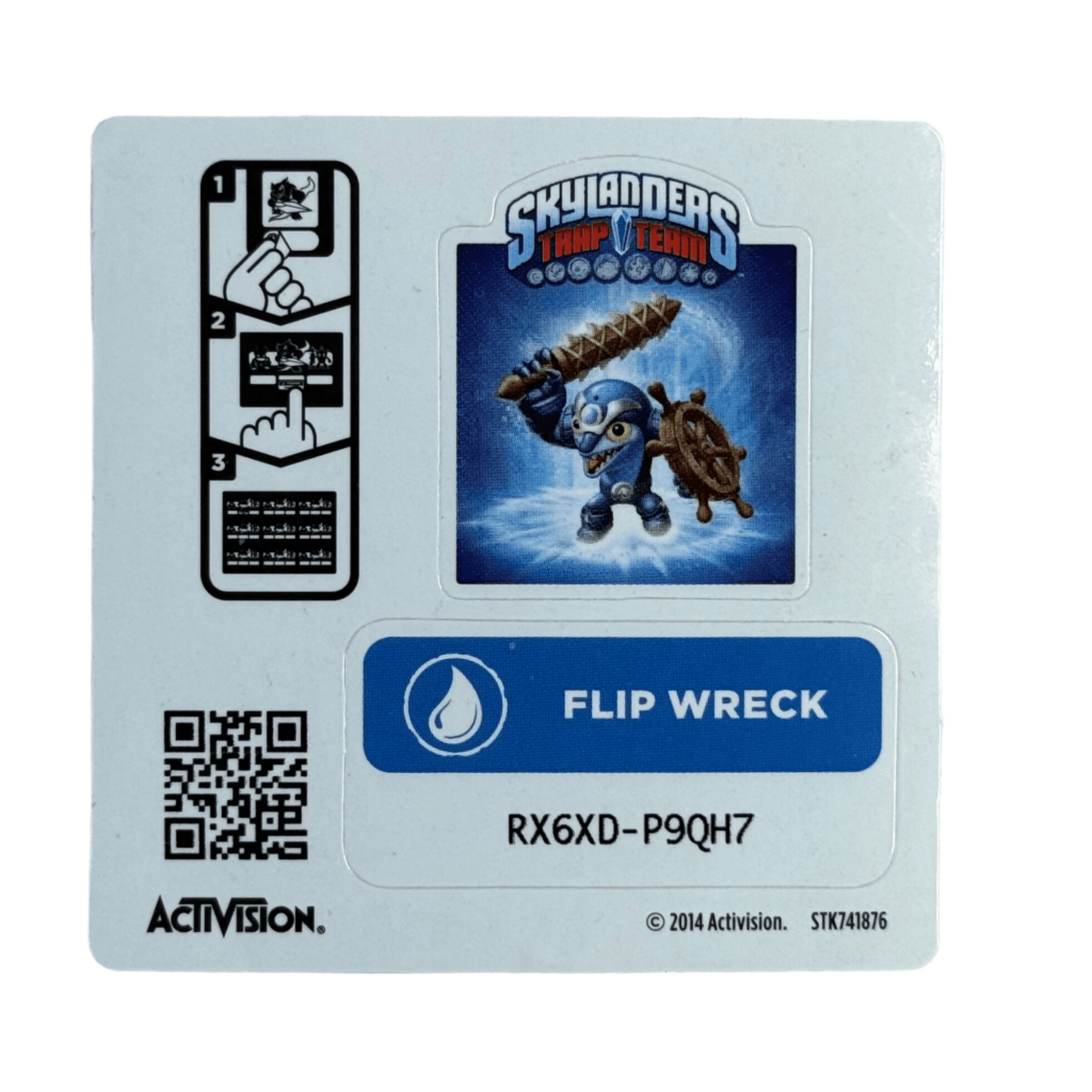 Flip Wreck (Series 1) (Sticker Sheet)