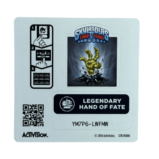 Hand of Fate (Legendary) (Sticker Sheet) - Nick Nack's Full Frontal Attack