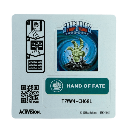 Hand of Fate (Sticker Sheet) - Nick Nack's Full Frontal Attack