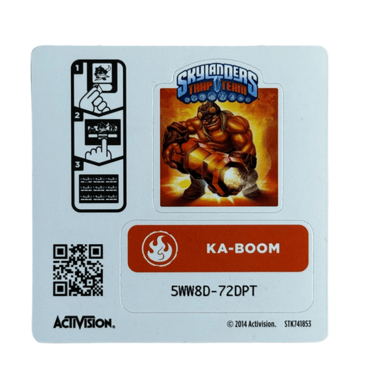 Ka-Boom (Sticker Sheet) - Nick Nack's Full Frontal Attack