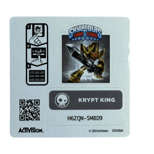 Krypt King (Sticker Sheet) - Nick Nack's Full Frontal Attack