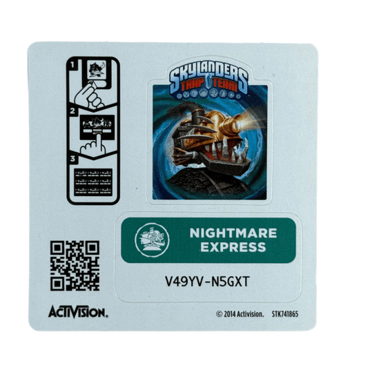Nightmare Express (Sticker Sheet) - Nick Nack's Full Frontal Attack