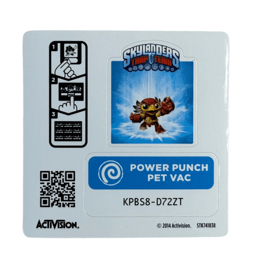 Pet Vac (Power Punch) (Sticker Sheet) - Nick Nack's Full Frontal Attack
