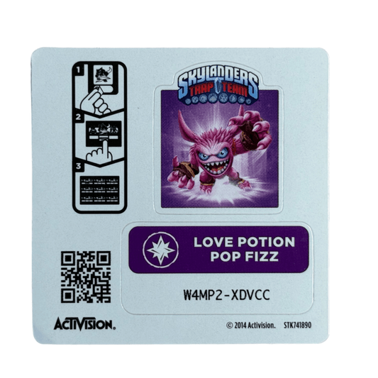 Pop Fizz (Love Potion) (Sticker Sheet) - Nick Nack's Full Frontal Attack