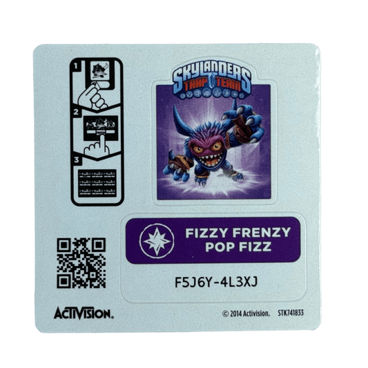 Pop Fizz (Series 3) (Sticker Sheet) - Nick Nack's Full Frontal Attack
