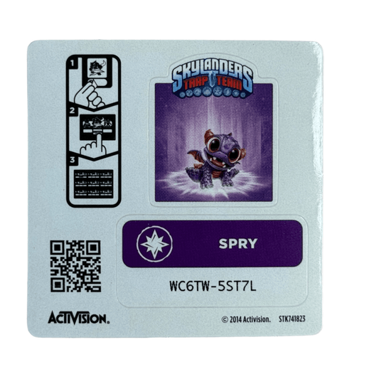 Spry (Mini) (Sticker Sheet) - Nick Nack's Full Frontal Attack