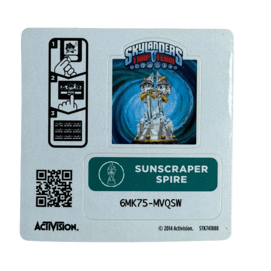 Sunscraper Spire (Sticker Sheet) - Nick Nack's Full Frontal Attack