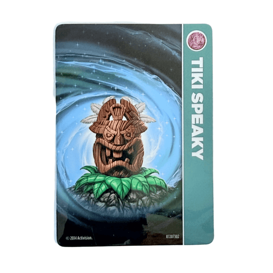 Tiki Speaky (Stat Card) - Nick Nack's Full Frontal Attack