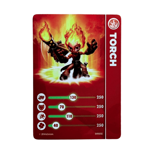 Torch (Series 1) (Stat Card) - Nick Nack's Full Frontal Attack