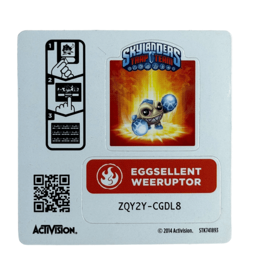 Weeruptor (Eggsellent) (Sticker Sheet) - Nick Nack's Full Frontal Attack