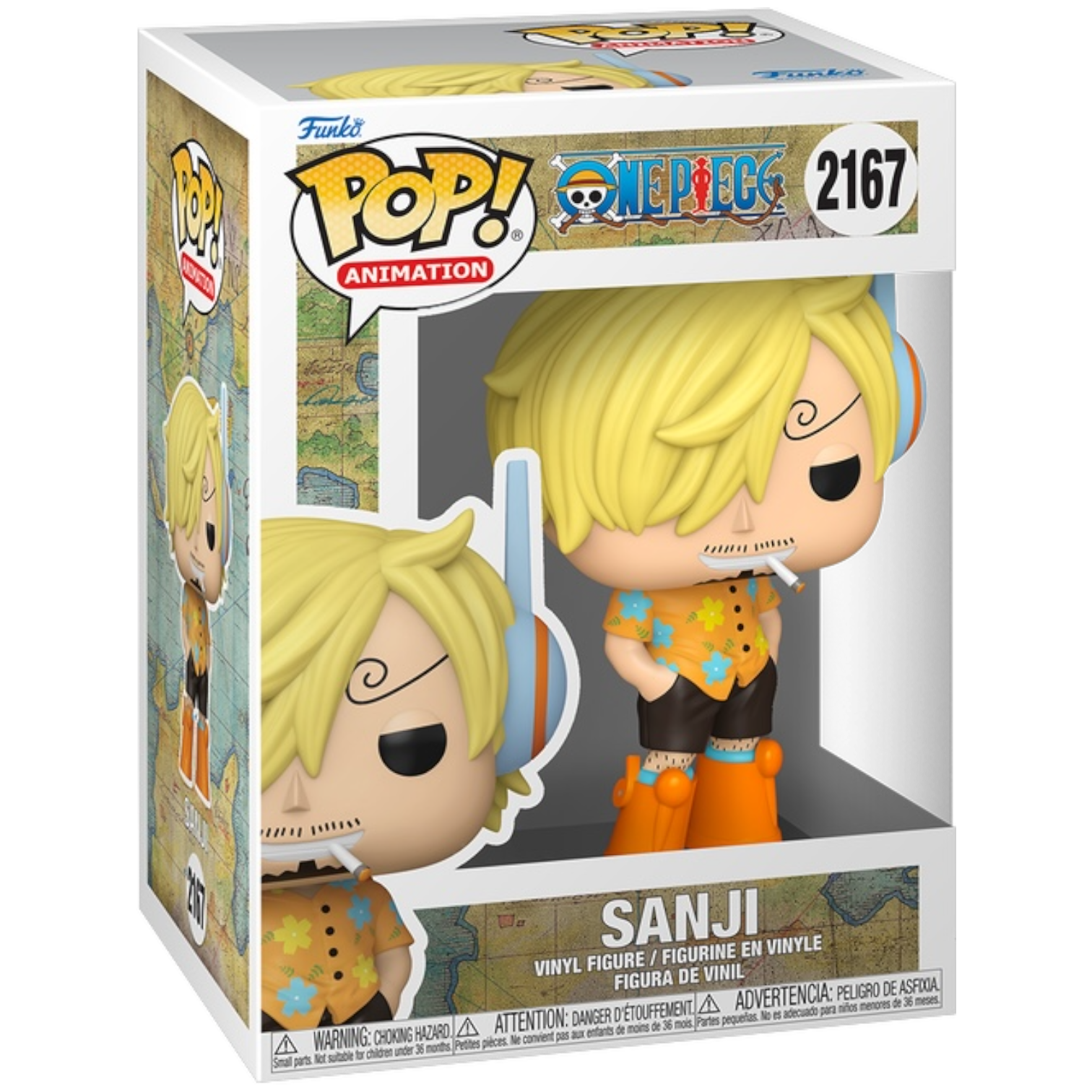 Sanji (Egghead Arc) Pop! 2167 - Nick Nack's Full Frontal Attack