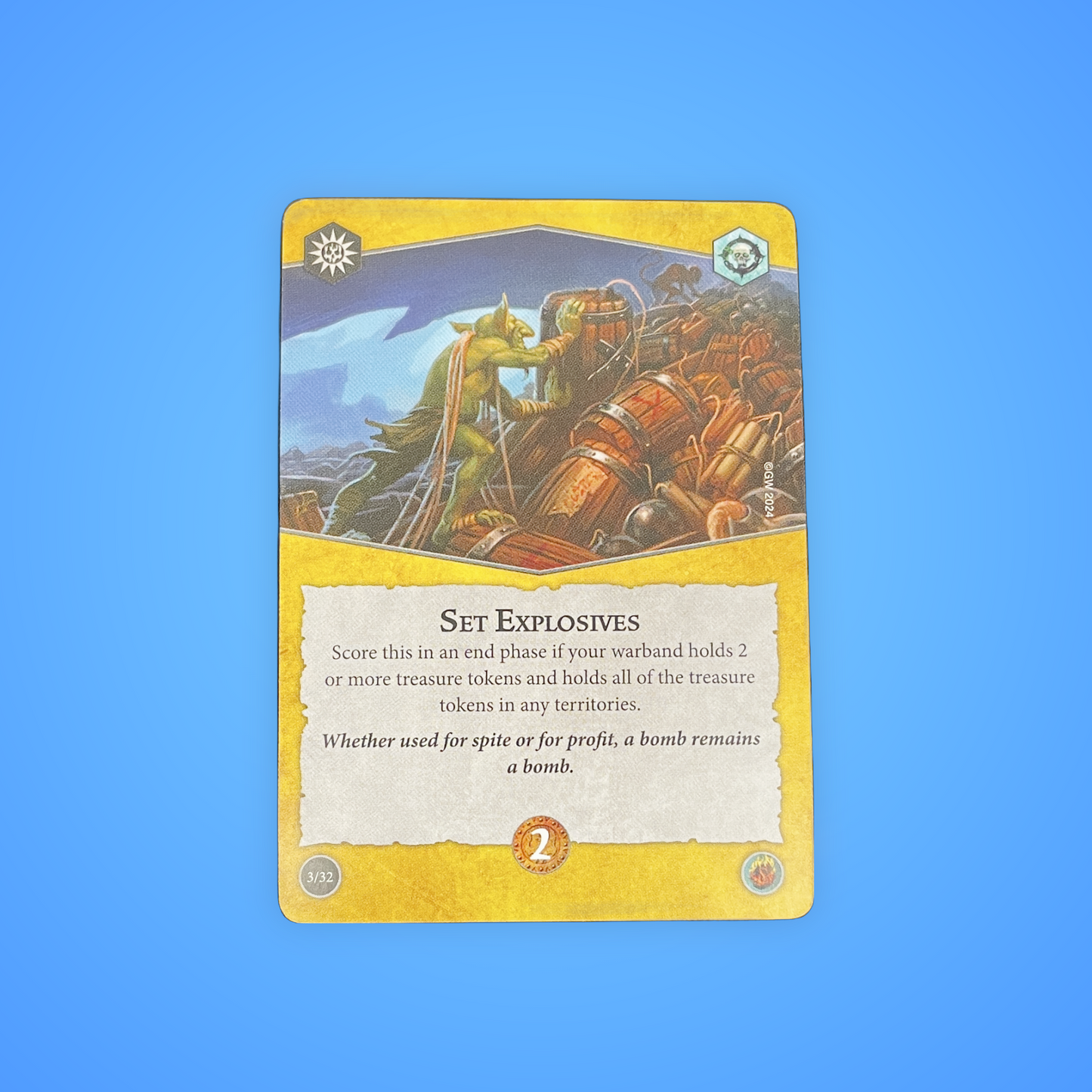 Set Explosives (Warhammer Underworlds Card)