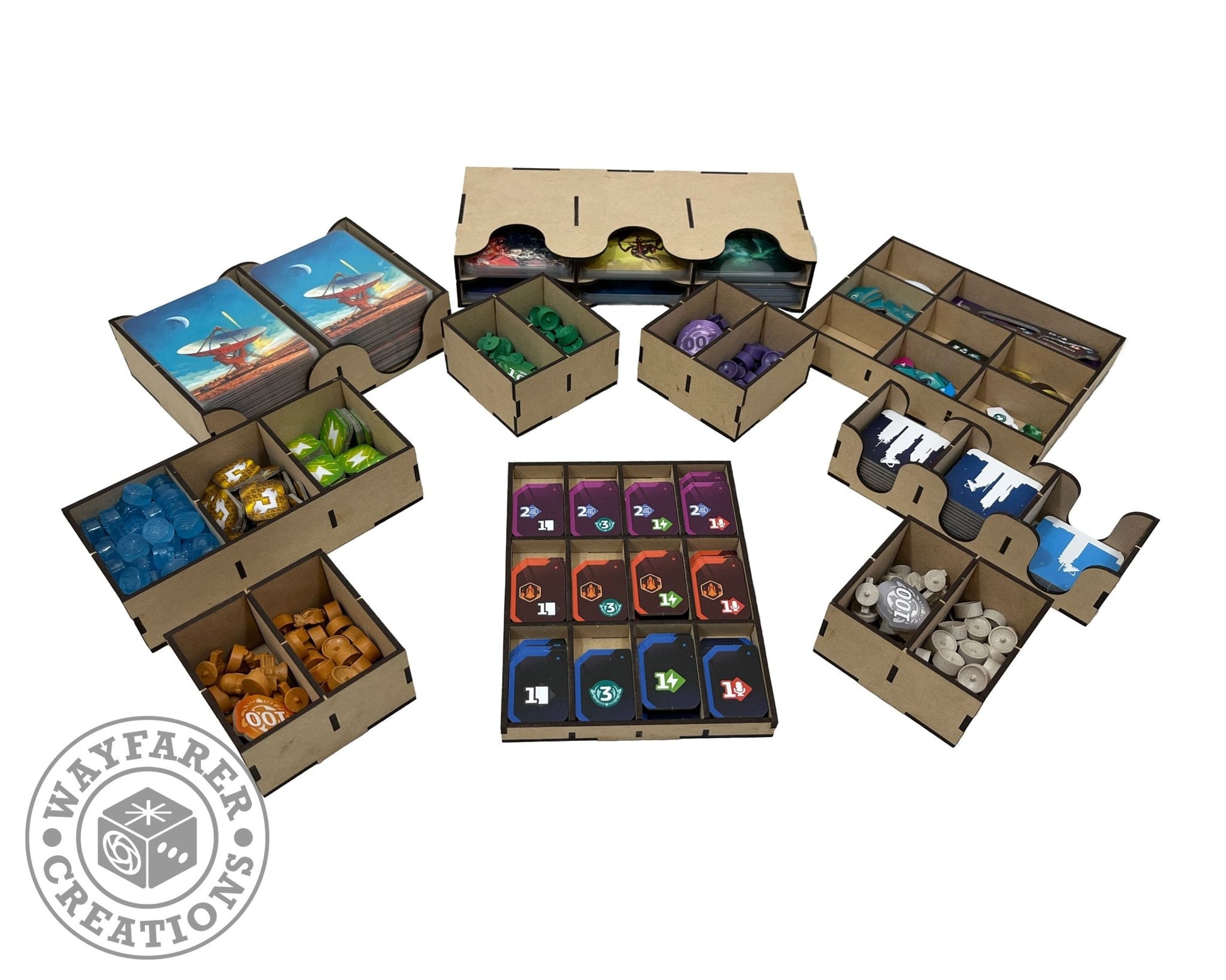 knacks spiel SETI Board Game Organizer Insert – Nick Nack's Full Frontal Attack