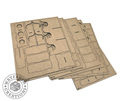 SETI Board Game Organizer Insert - Nick Nack's Full Frontal Attack