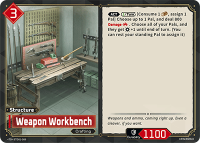 Weapon Workbench [ETD01-009] (Dawn of Palpagos Red・Blue - TD)