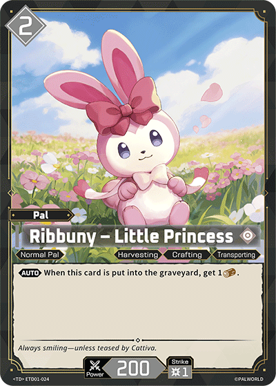 Ribbuny – Little Princess [ETD01-024] (Dawn of Palpagos Red・Blue - TD)