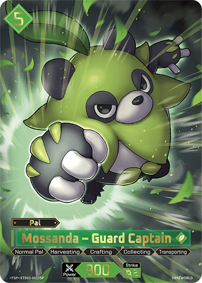 Mossanda – Guard Captain [ETD02-001TSP] (Dawn of Palpagos Green・Purple - TSP)