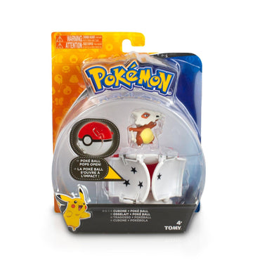 Tomy Throw 'N' Pop Cubone & Poke Ball Set