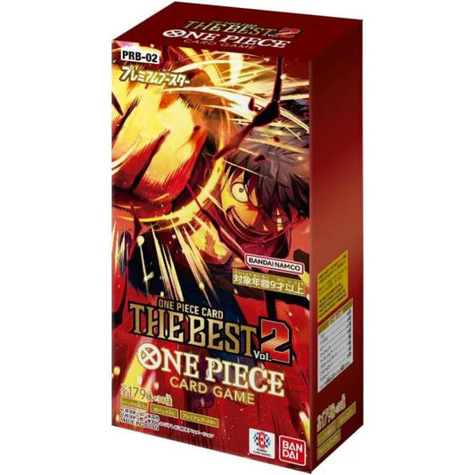 (Japanese) One Piece TCG: The Best PRB-02 Vol. 2 Booster Box - Nick Nack's Full Frontal Attack