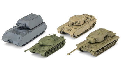 World of Tanks Miniatures Game: Starter Set (Centurion Mk. I, Maus, T29, IS - 3) - Nick Nack's Full Frontal Attack