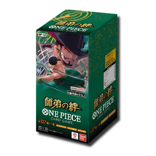 (Japanese) One Piece TCG: Legacy of the Master OP-12 Booster Box - Nick Nack's Full Frontal Attack