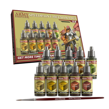 The Army Painter - Speedpaint Metallics Set