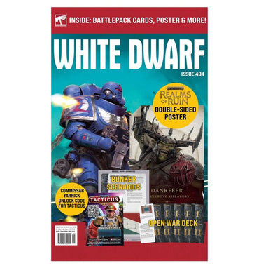 Warhammer White Dwarf Issue 494 (November 2023) Magazine