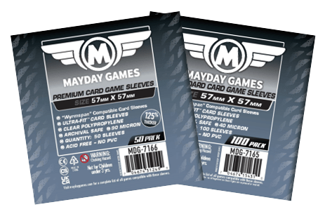"Wyrmspan" Compatible Card Sleeves (57x57mm) Standard 7165 or Premium 7166 - Nick Nack's Full Frontal Attack