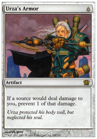 Urza's Armor (8th Edition) Near Mint - Nick Nack's Full Frontal Attack