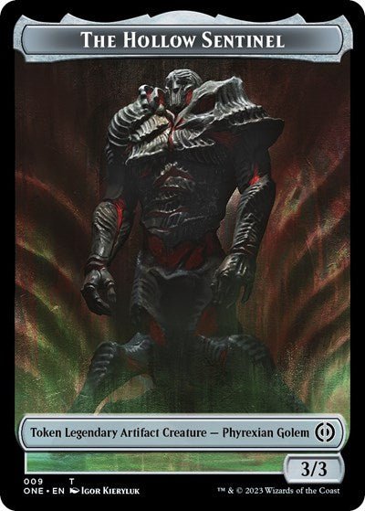 The Hollow Sentinel Token (Phyrexia: All Will Be One) Near Mint - Nick Nack's Full Frontal Attack