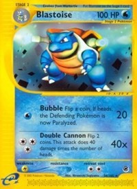 Blastoise (36) (Expedition) Light Play