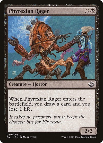 Phyrexian Rager (Duel Decks: Anthology) Near Mint