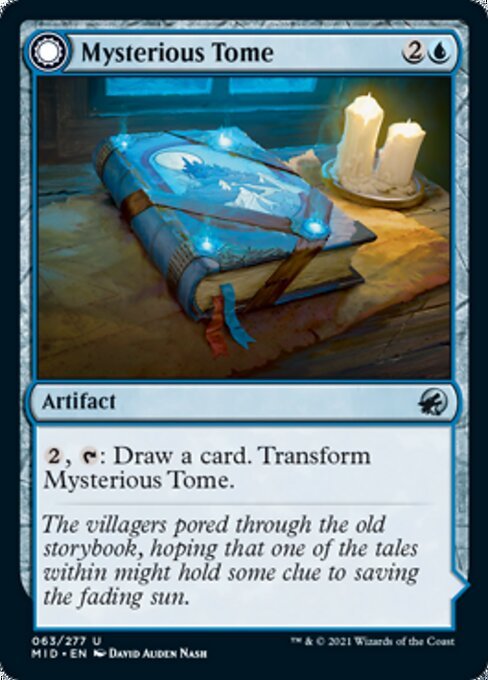 Mysterious Tome / Chilling Chronicle (Innistrad: Midnight Hunt) Near Mint - Nick Nack's Full Frontal Attack