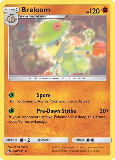 Breloom (SM - Unified Minds) Near Mint