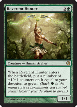 Reverent Hunter (Theros) Near Mint