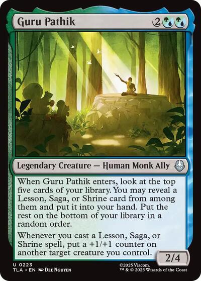 Guru Pathik (Avatar: The Last Airbender) Near Mint - Nick Nack's Full Frontal Attack