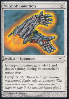 Vulshok Gauntlets (Mirrodin) Light Play