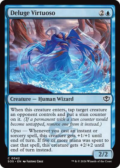 Deluge Virtuoso (Secrets of Strixhaven) Near Mint