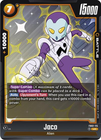 Jaco (Blazing Aura) Near Mint