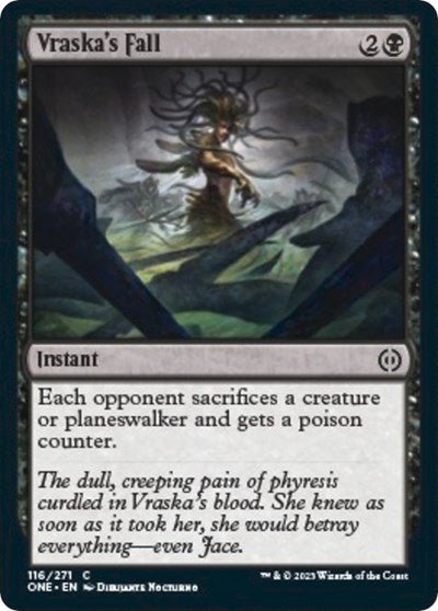Vraska's Fall (Phyrexia: All Will Be One) Near Mint - Nick Nack's Full Frontal Attack