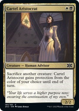 Cartel Aristocrat (Double Masters 2022) Near Mint Foil - Nick Nack's Full Frontal Attack