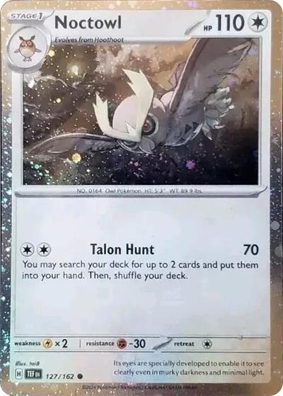 Noctowl - 127 (Cosmos Holo) (SV: Scarlet & Violet Promo Cards) Near Mint Holofoil - Nick Nack's Full Frontal Attack