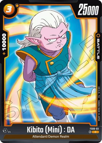 Kibito (Mini) : DA (Starter Deck 8: Vegeta (Mini) Super Saiyan 3) Near Mint - Nick Nack's Full Frontal Attack