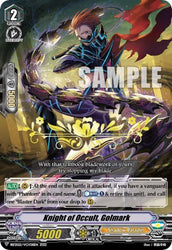 Knight of Occult, Golmark (Hot Stamped) (BSF2022/VGV01SEN 2022) [Bushiroad Event Cards]