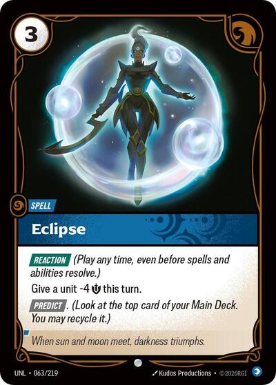 Eclipse (Unleashed) Near Mint