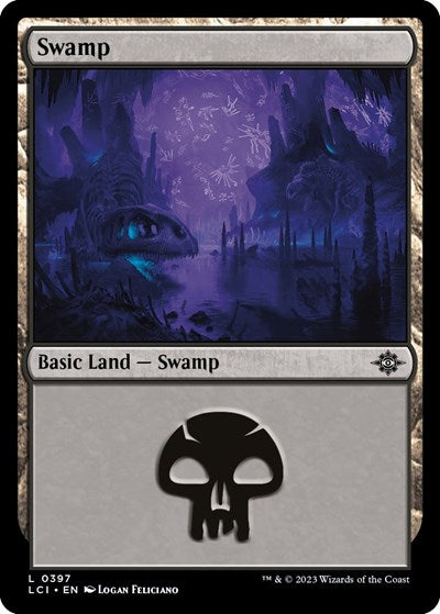 Swamp (0397) (The Lost Caverns of Ixalan) Near Mint Foil