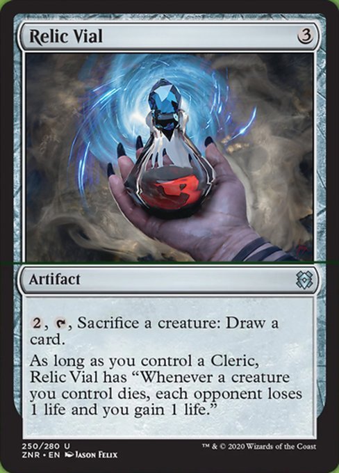 Relic Vial (Zendikar Rising) Near Mint - Nick Nack's Full Frontal Attack